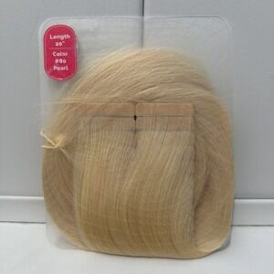 Hotheads Tape In Extensions LUSH Originals 20" 20 Pieces Pearl #80 Blonde NEW